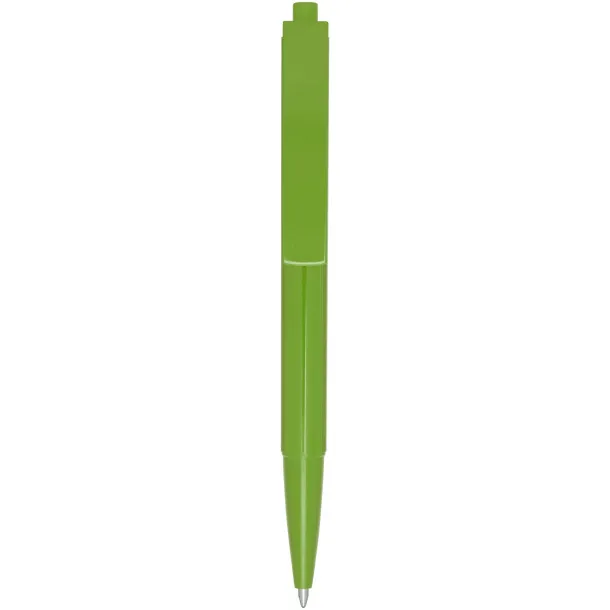 Elsa recycled plastic ballpoint pen (black ink) - Marksman Green