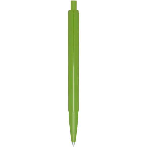 Elsa recycled plastic ballpoint pen (black ink) - Marksman Green