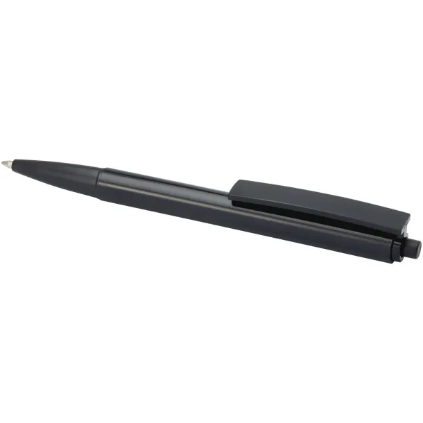 Elsa recycled plastic ballpoint pen (black ink) - Marksman Solid black