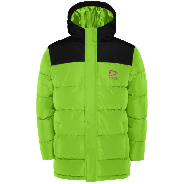 Tallin kids insulated jacket - Roly Lime Crna