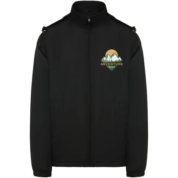 Makalu unisex podstavljena jakna - Roly Crna