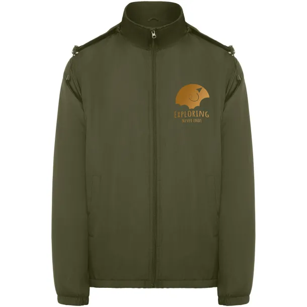 Makalu unisex podstavljena jakna - Roly Militar Green