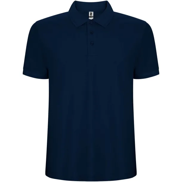 Pegaso Premium short sleeve men's polo - Roly Navy Blue