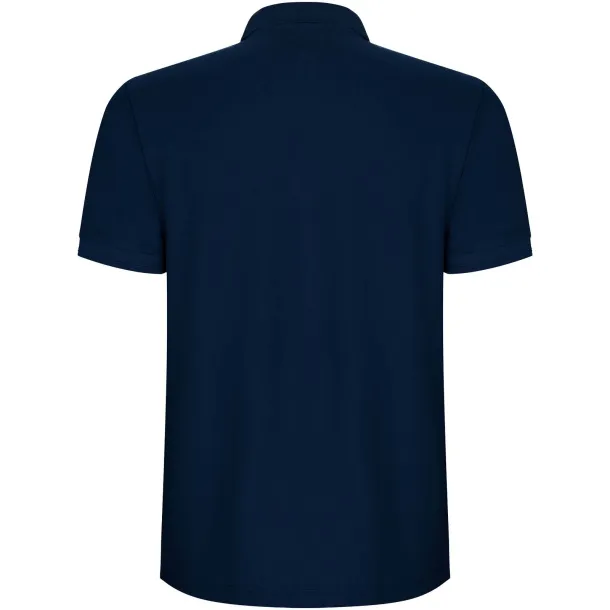 Pegaso Premium short sleeve men's polo - Roly Navy Blue