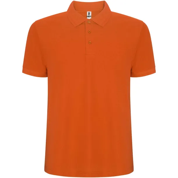 Pegaso Premium short sleeve men's polo - Roly Orange