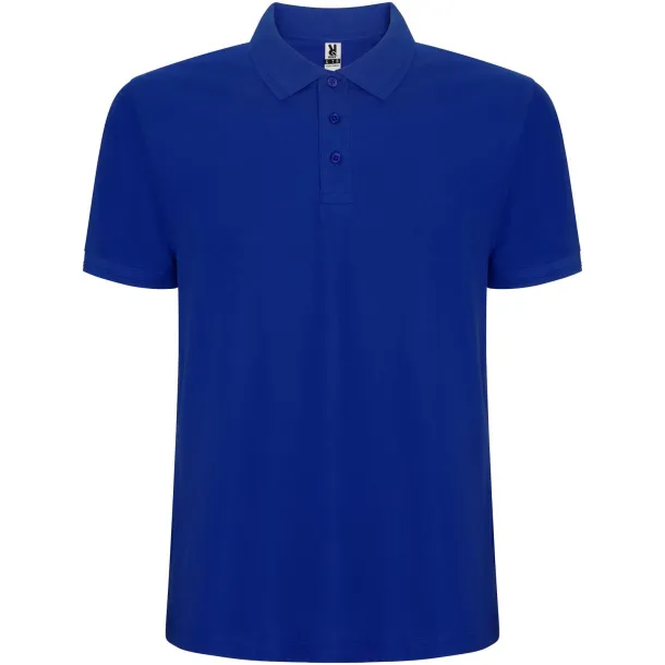 Pegaso Premium short sleeve men's polo - Roly Blue