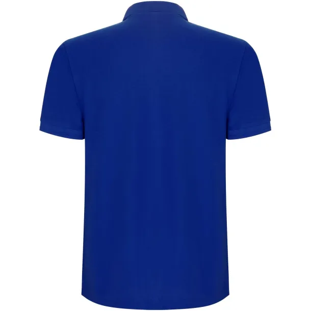 Pegaso Premium short sleeve men's polo - Roly Blue