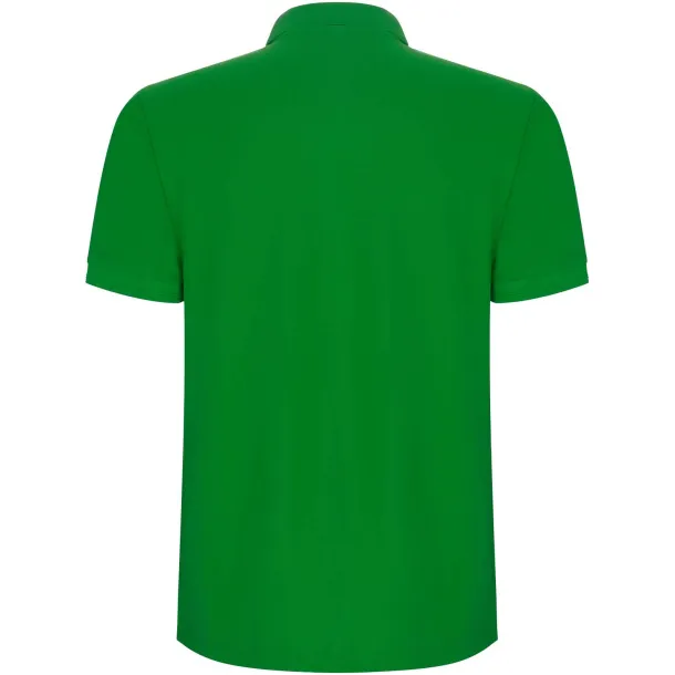 Pegaso Premium short sleeve men's polo - Roly Grass Green