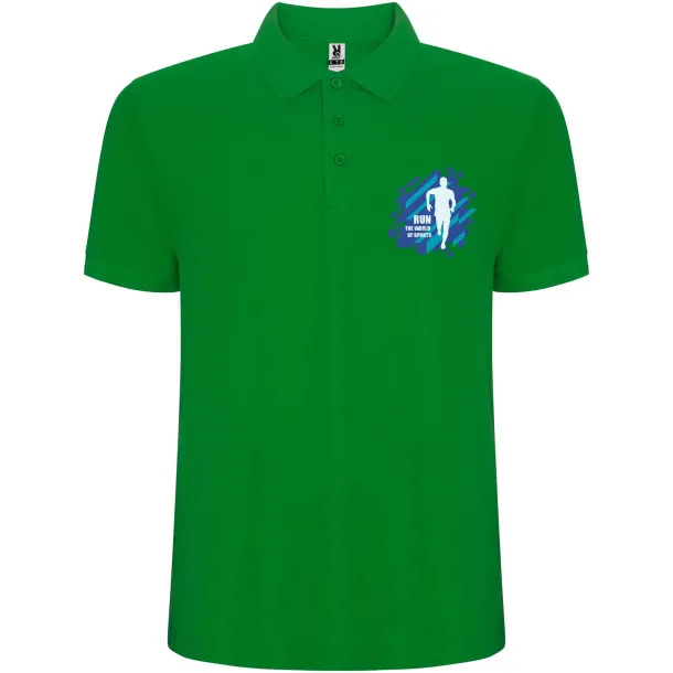 Pegaso Premium muška polo majica kratkih rukava, 220 g/m² - Roly Grass Green