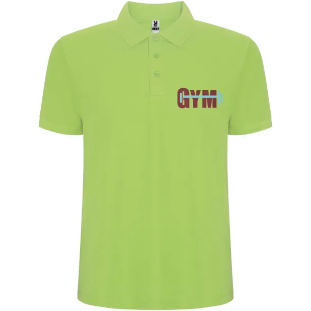 Pegaso Premium short sleeve men's polo - Roly Mantis Green