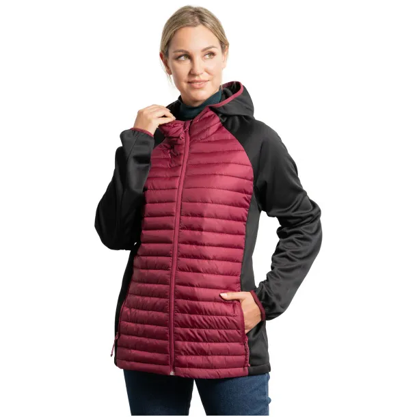 Minsk unisex hybrid insulated jacket - Roly Solid black Heather black