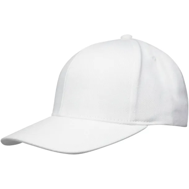 Opal 6 panel Aware™ recycled cap - Elevate NXT White