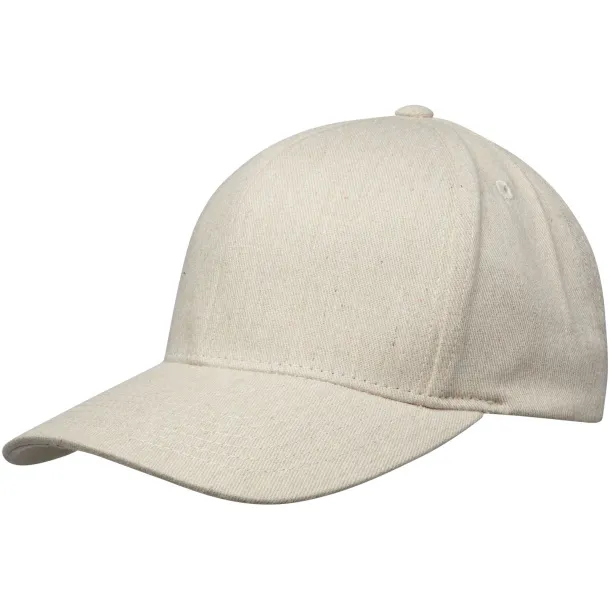 Opal 6 panel Aware™ recycled cap - Elevate NXT Oatmeal