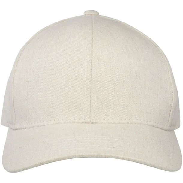 Opal 6 panel Aware™ recycled cap - Elevate NXT Oatmeal