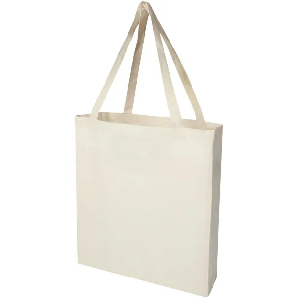 Madras torba s umetkom od GRS recikliranog pamuka,140 g/m² Prirodna