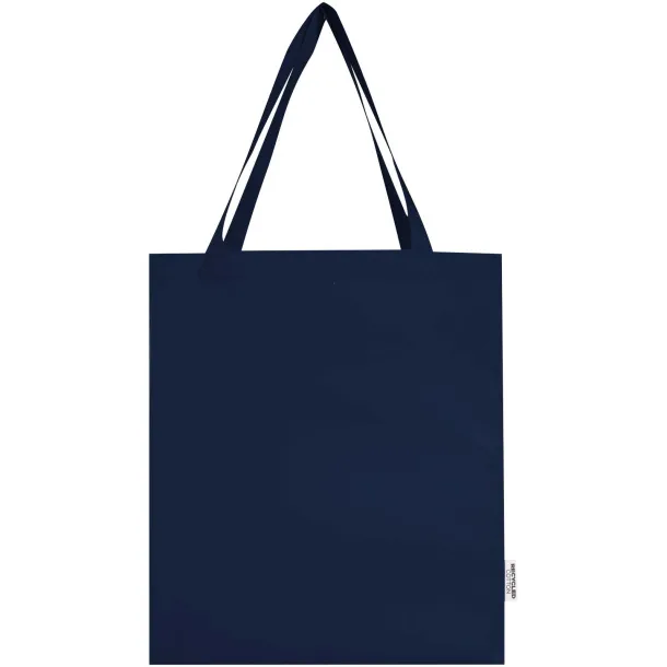 Madras torba s umetkom od GRS recikliranog pamuka,140 g/m² Mornarsko plava