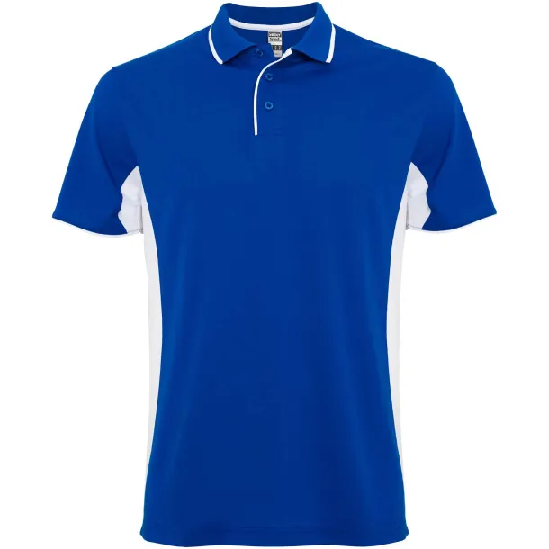 Montmelo unisex sportska polo majica s kratkim rukavima - Roly Kraljevski plava Bijela