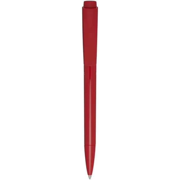 Martha recycled plastic ballpoint pen (black ink) - Marksman Red