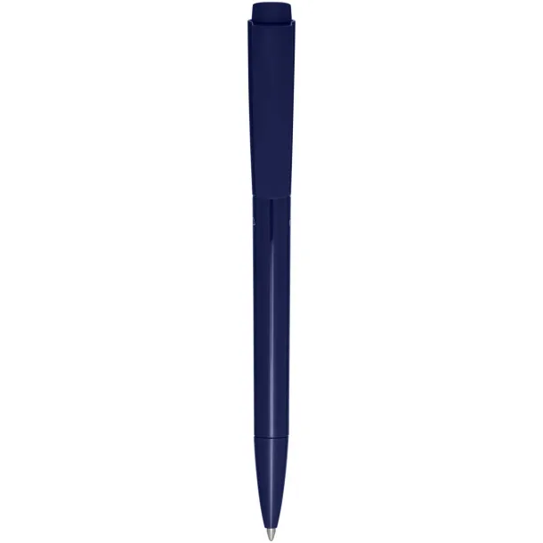 Martha reciklirana plastična kemijska olovka (crna tinta) - Marksman Mornarsko plava