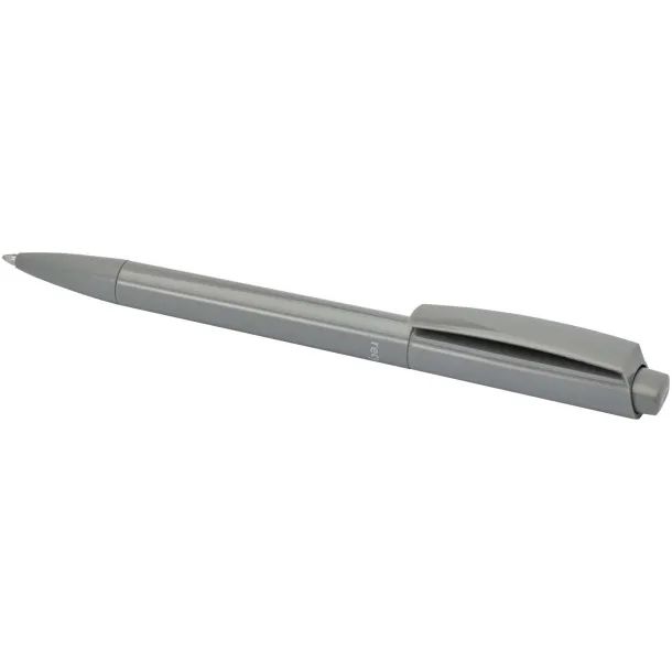 Martha recycled plastic ballpoint pen (black ink) - Marksman Grey