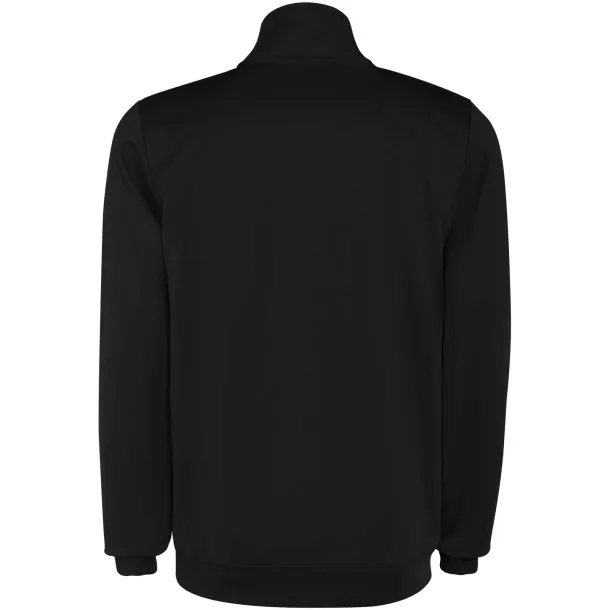Evans unisex trenerka - Roly Solid black Limeta
