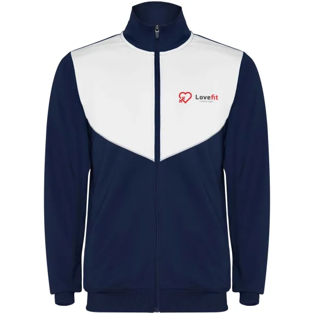 Evans unisex trenerka - Roly Navy Blue Bijela