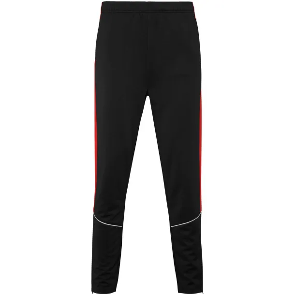 Evans unisex trenerka - Roly Solid black Crvena