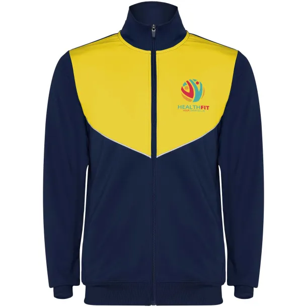 Evans unisex trenerka - Roly Navy Blue Žuta