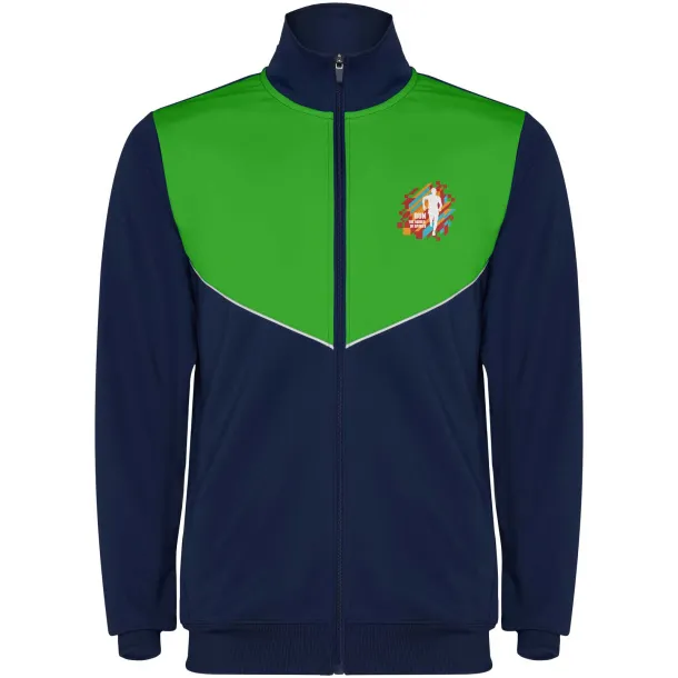 Evans unisex trenerka - Roly Navy Blue Fern green