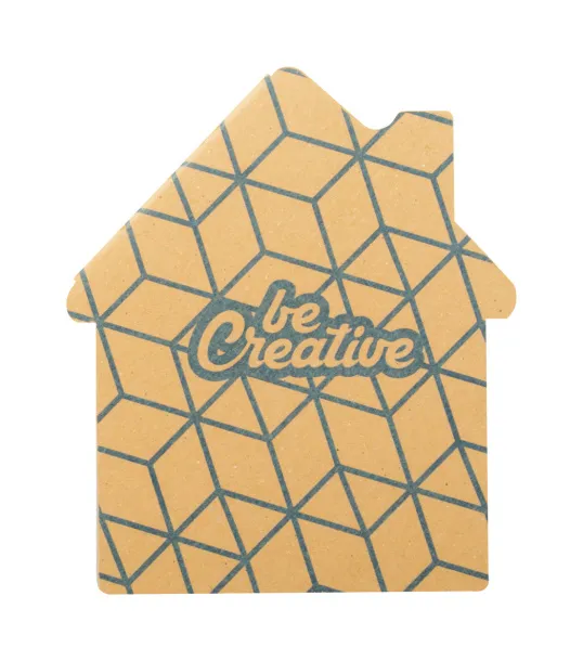 CreaStick House Eco personalizirane ljepljive bilješke Prirodna