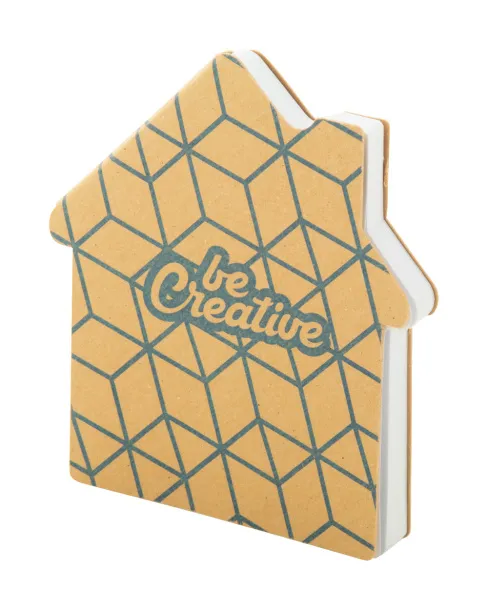 CreaStick House Eco personalizirane ljepljive bilješke Prirodna