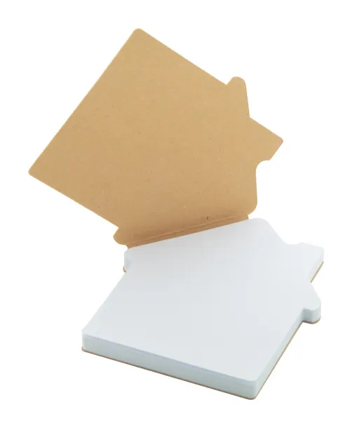 CreaStick House Eco custom sticky notepad Natural