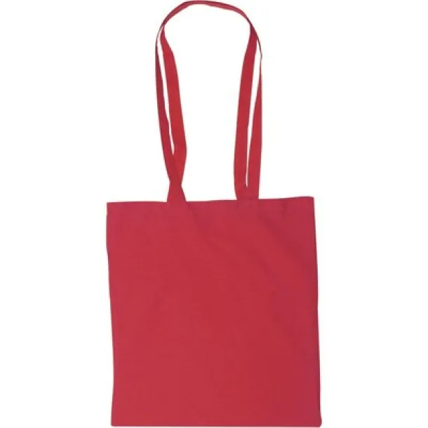 Cotton shopping bag, 110 g/m2 Crvena