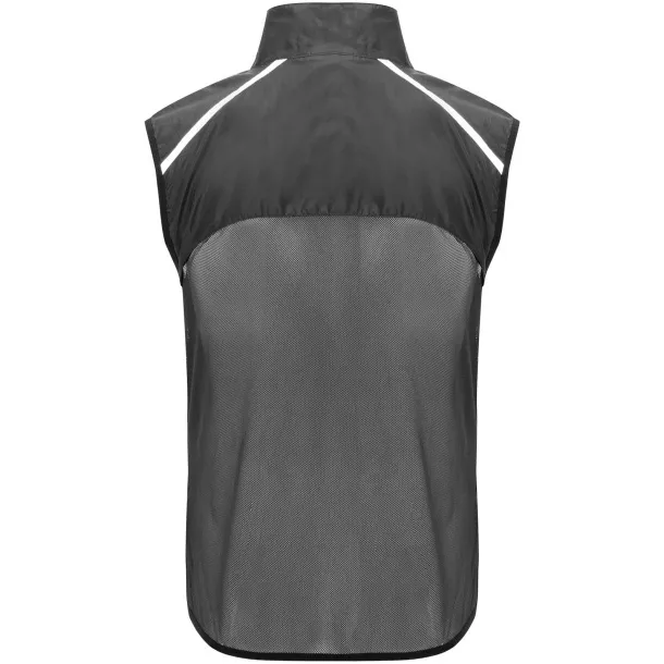 Jannu unisex lightweight running bodywarmer - Roly Crna