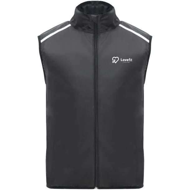 Jannu unisex lagani prsluk za trčanje - Roly Solid black