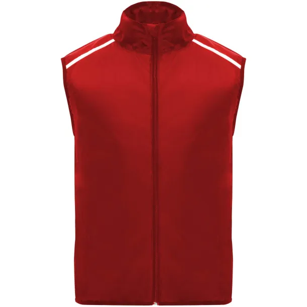 Jannu unisex lightweight running bodywarmer - Roly Red