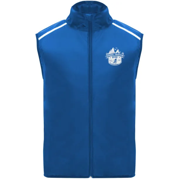 Jannu unisex lightweight running bodywarmer - Roly Royal blue