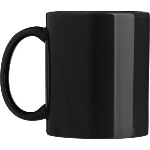  Keramička šalica, 300 ml Crna