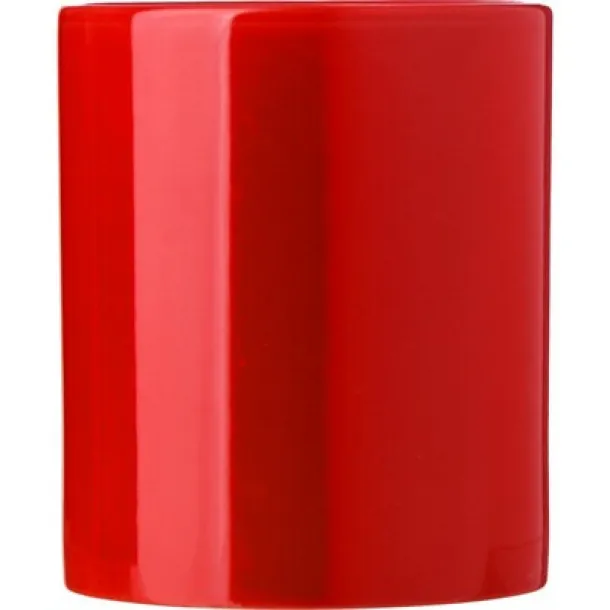 Keramička šalica, 300 ml Crvena