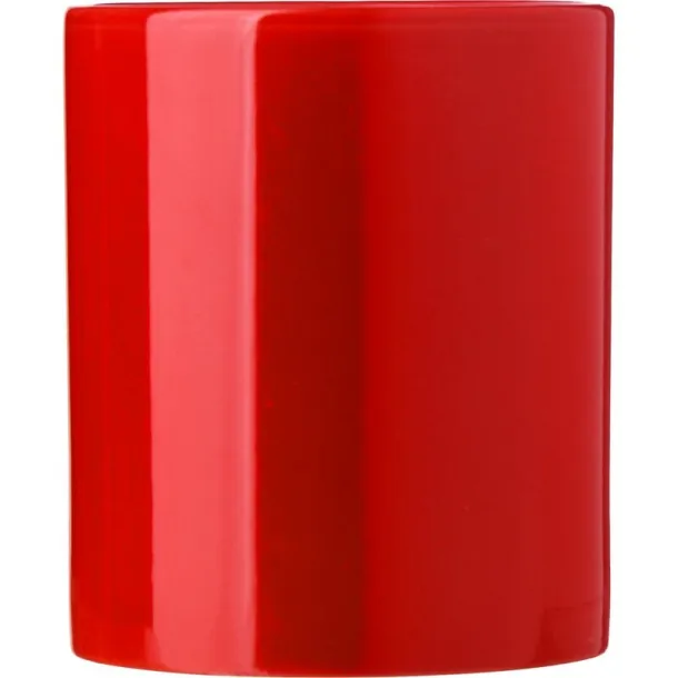  Keramička šalica, 300 ml Crvena