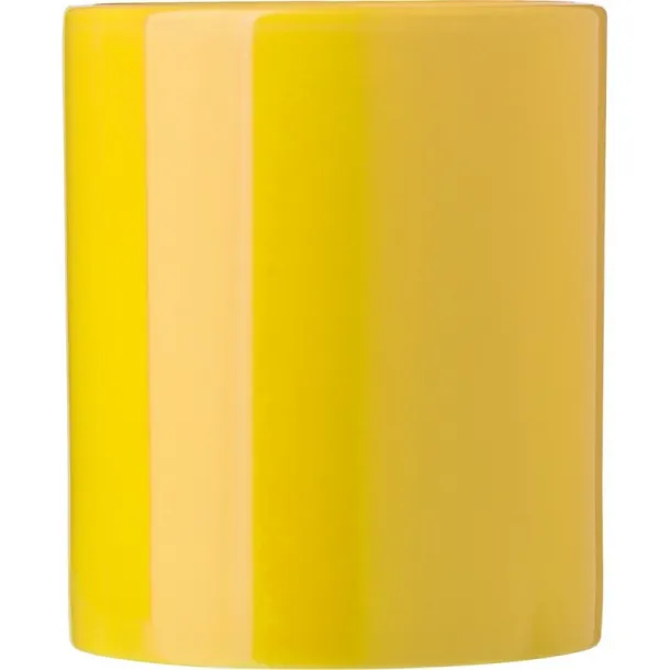  Ceramic mug 300 ml Žuta