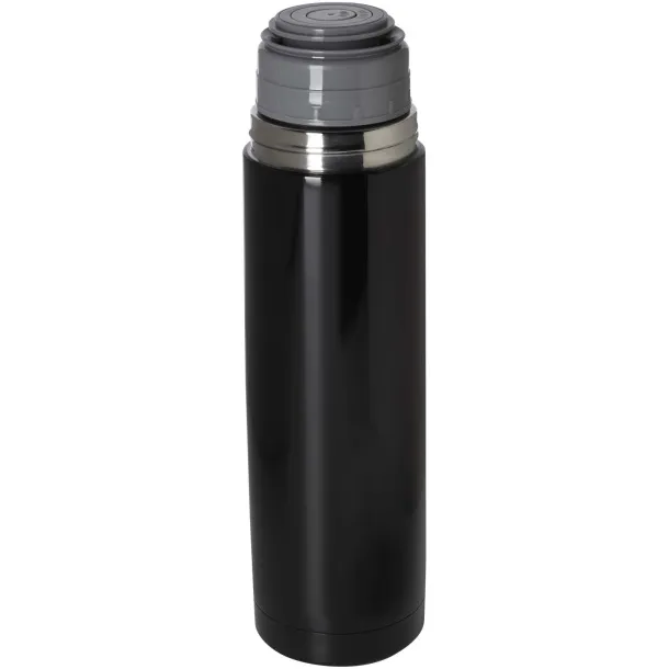 Sullivan 750 ml RCS certified recycled stainless steel vacuum insulated flask Solid black