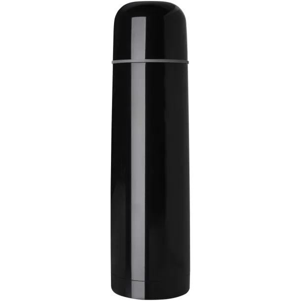 Sullivan 750 ml RCS certified recycled stainless steel vacuum insulated flask Solid black