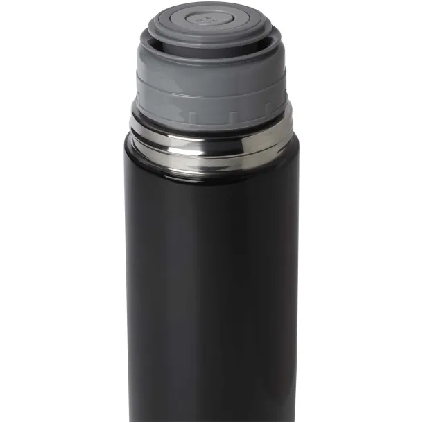 Sullivan 750 ml RCS certified recycled stainless steel vacuum insulated flask Solid black