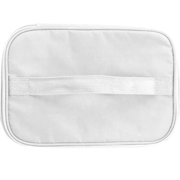  Cooler bag with lunch box 1,2 L, cutlery white