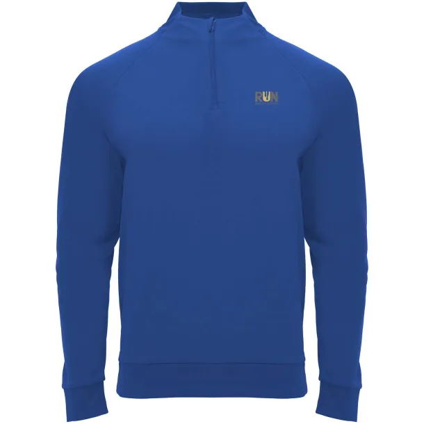 Epiro long sleeve kids quarter zip sweatshirt - Roly Royal blue