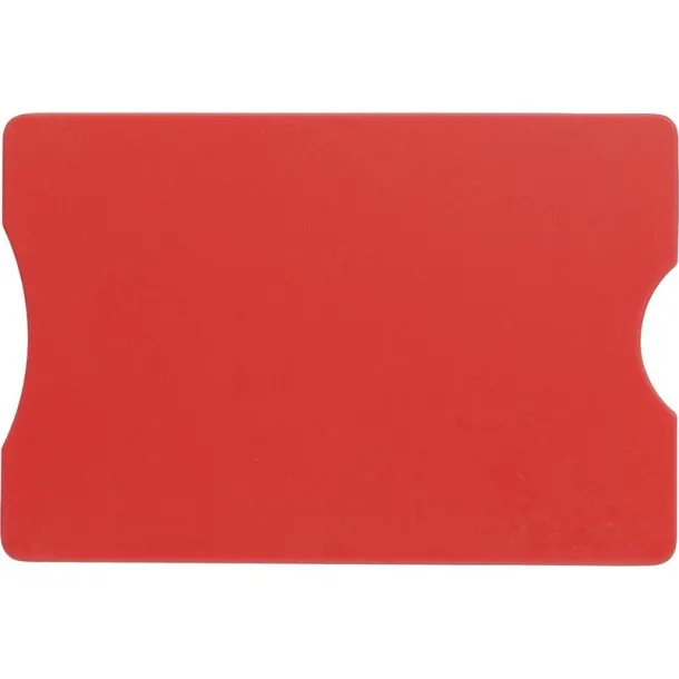  Etui za kreditne kartice s RFID zaštitom Crvena