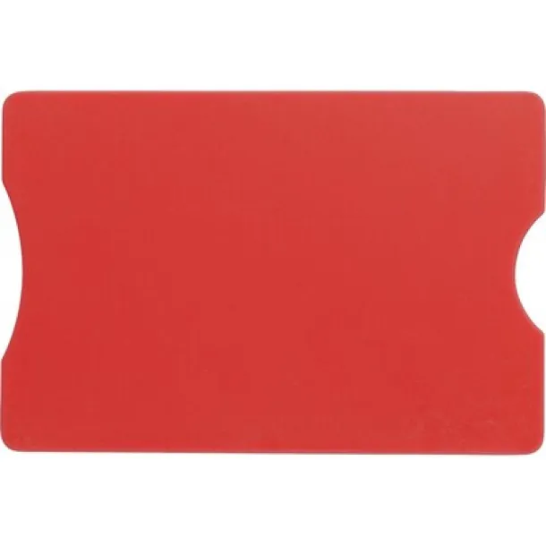  Credit card holder, RFID protection Crvena