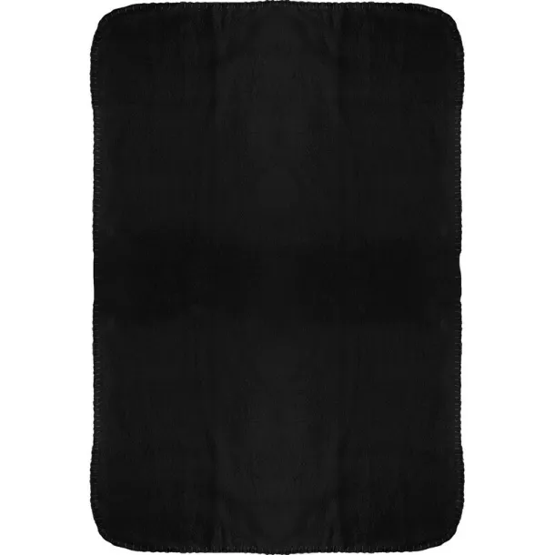  Plush teddy bear with blanket black