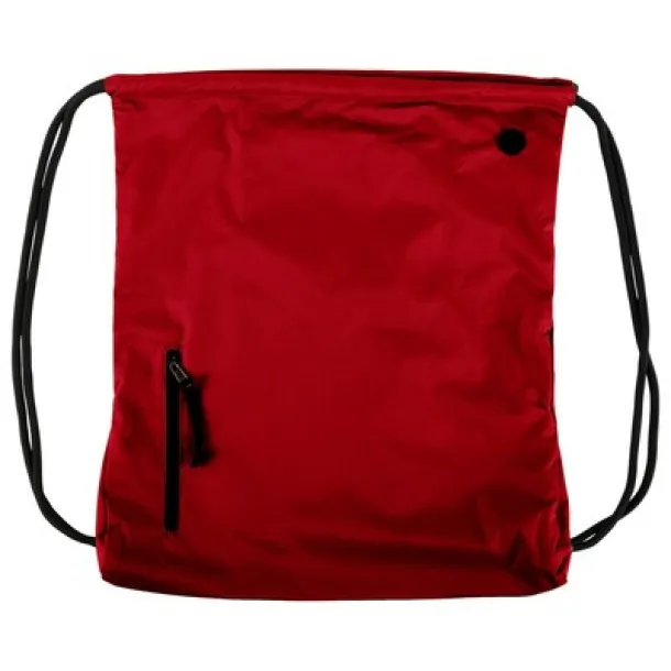  Drawstring bag red